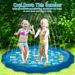 A to Z Kids Splash Pads and Sprinklers-Outdoor Play Mats for Babies and Toddlers-perfect water toy