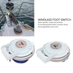 Windlass Foot Switch Rust Proof Windlass Up and Down Foot Switches for Boat Boat Windlass Foot