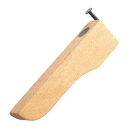 Bottle Opener Wood Handheld Nail Bottle Openers DIY Nail Engraving Nail Openers With Wooden Handle