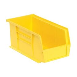 Quantum Food Service QUS230 YL Stack & Hang Shelf Bin - 10 7/8" x 5 1/2", Yellow