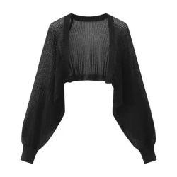 Cardigan tricoté en soie glacée française, résistant au soleil, veste fine d'été pour femmes, gilet, jupe à bretelles, châle, chemisier assorti extérieur