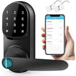 Sifely Smart Lock, Keyless Entry Door Lock, Smart Door Lock, Lock with Keypad, Smart Lock Front,