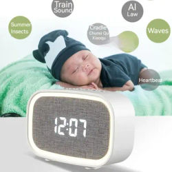 LED Digital Alarm Clock with Bluetooth Speaker FM Radio Display Support TF Card Player Bedroom