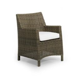 Vista Dining and Bar Replacement Cushions - Dining Arm Chair, Solid, Moss Dining Arm Chair - Frontgate