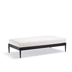 Palazzo Double Ottoman Cushion - Custom Sunbrella Rain, Brick Rain - Frontgate