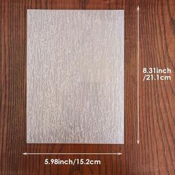 TEMU 1pc Textured Line Pattern Embossing Folder - Plastic, 2d/3d Design For Diy Scrapbooking & Card Making, Template For Crafting And Paper Crafts, Scrapbooking Supplies