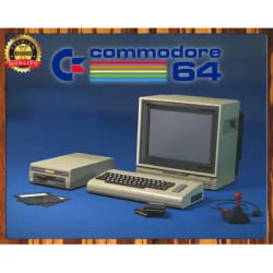Commodore 64 - Personal Computer - Rare - Metal Sign