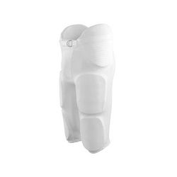 Augusta Sportswear AG9600 Gridiron Integrated Football Pant in White size 2XL | Polyester 9600