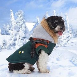 Cane Cappotto Giacca Moda Inverno Caldo Di tendenza Confortevole All'aperto Abbigliamento Quotidiano Abbigliamento da Casa Abbigliamento per Cani for Piccolo Medio
