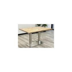 3' x 4' Modular Solid Wood Top Conference Table w/ Steel Dual Column Base - Add-On Sectio