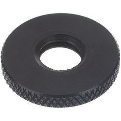 K&M Rändelscheibe Aluminium schwarz