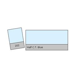 Lee Farbfolie Bogen 202 Half CT blue