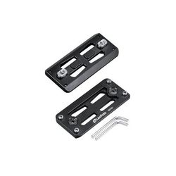 Leofoto GSP-80 M-LOK QR Plates - Arca Black GSP-80