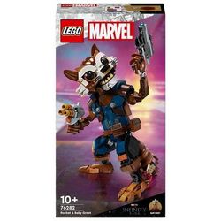 LEGO Marvel 76282 Rocket e Baby Groot, Giochi per Bambini di 10+ Anni