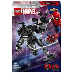 LEGO Marvel 76276 Mech di Venom vs. Miles Morales, Giocattolo Action F