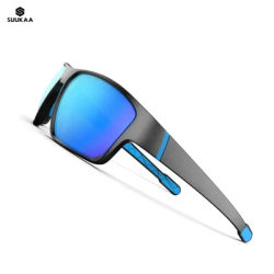 Suukaa HD Polarized Fishing Sunglasses Men Women Sunglasses Camping Hiking Driving Riding Eyewear Outdoor Sports Sun Glasses