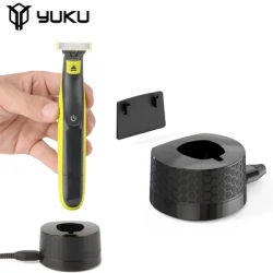 YUKU Wall Mounted Charging Base Charger Holder for Philips Norelco OneBlade QP2520 QP2530 QP2620 QP2630 Hybrid Electric Shaver