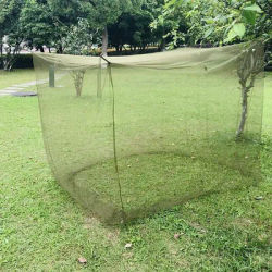 Camping Fishing Insect Net Mosquito Net Hanging Tent Single Outdoor Dining Sunshade Insect Net Summer Breathable Mosquito Net