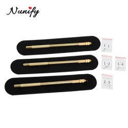Nunify Hair Extension Ventilating Holder+1-1,1-2, 2-3, 3-4 Ventilating Needle For Lace Wig Closure Frontal Making Wig Making Kit