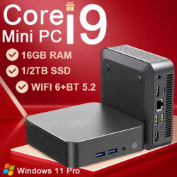 2025 Mini PC Windows 11 Core i9 8950HK Celeron N5095 Portable Desktop PC 16GB DDR4 1TB 2TB SSD WiFi 6 Gaming Computer office PC