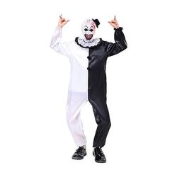 Costume Cosplay Mascherata Arte il pagliaccio Terrificante Cosplay Adulti Per uomo Per donna Halloween Carnevale Mascherata Feste Halloween Performance Costumi di Halloween facili Vestirsi