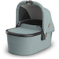 UPPAbaby Vista, Cruz, Ridge Bassinet V3 - Kenzi (Mystic Aqua / Carbon Frame)