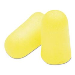 3M 312-1219 E-A-R TaperFit 2 Self-Adjusting Earplugs, Uncorded, Foam, Yellow, 200 Pairs - Box of 200 MMM3121219