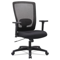 Alera NV41B14 Envy Series Mesh High-Back Swivel/Tilt Chair, Supports up to 250 lbs., Black Seat/Black Back, Black Base ALENV41B14