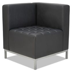 Alera QB8016 QUB Series Corner Sectional, 26.38w x 26.38d x 30.5h, Black ALEQB8016