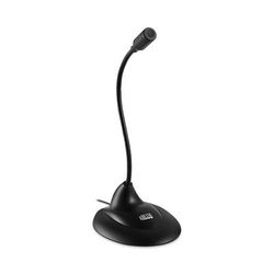 Adesso XTREAMM1 Xtream M1 Desktop Omnidirectional Gooseneck Microphone, Black ADEXTREAMM1