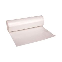 Boardwalk RH4048H High Density Industrial Can Liners Coreless Rolls, 45 gal, 13 mic, 40 x 48, Natural, 25 Bags/Roll, 10 Rolls/Carton - Case of 250