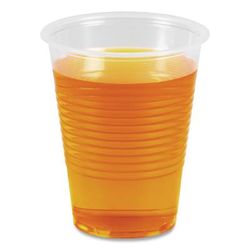 Boardwalk TRANSCUP10PK Translucent Plastic Cold Cups, 10 oz, Polypropylene, 100/Pack - Pack of 100 BWKTRANSCUP10PK