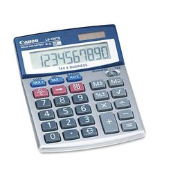 Canon 5936A028AA LS-100TS Portable Business Calculator, 10-Digit LCD CNM5936A028AA