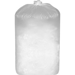 Business Source 60668 Shredder Bags, 8 Microns, 18"x17"x38", 31 Gal, 100/PK,White - Box of 100