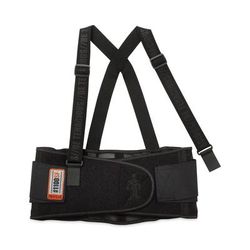 Ergodyne 11603 ProFlex 1100SF Standard Spandex Back Support Brace, Medium, 30" to 34" Waist, Black, Ships in 1-3 Business Days EGO11603