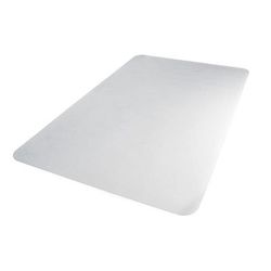 Floortex NCCMFLBG0001 Ecotex Marlon BioPlus Rectangular Polycarbonate Chair Mat for Low/Medium Pile Carpets, Rectangular, 29 x 47, Clear FLRNCCMFLBG00