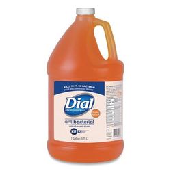 Dial Professional 88047CT Gold Antimicrobial Liquid Hand Soap, Floral Fragrance, 1 gal Bottle, 4/Carton - Case of 4 DPR88047CT