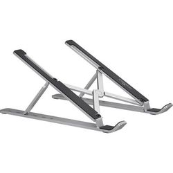 Durable Office Products Corporation 505123 Laptop Stand FOLD - Upto 15" Screen Size Notebook Support - Aluminum - Silver