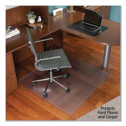 E.S. Robbins 121442 Floor+Mate, For Hard Floor to Medium Pile Carpet up to 0.75", 46 x 48, Clear