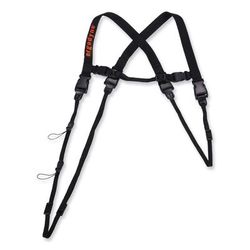 Ergodyne 19170 Squids 3132 Barcode Scanner Lanyard Harness, X-Large: 23" Arm Strap, 46" Lanyard Strap, Black, Ships in 1-3 Business Days