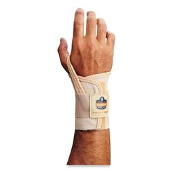 Ergodyne 70118 ProFlex 4000 Single Strap Wrist Support, X-Large, Fits Left Hand, Tan, Ships in 1-3 Business Days