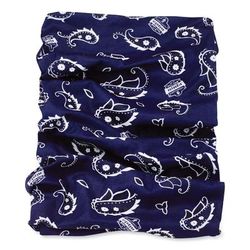 Ergodyne 42106 Chill-Its 6485 Multi-Band, Polyester, One Size Fits Most, Navy Western, Ships in 1-3 Business Days EGO42106