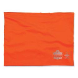 Ergodyne 42147 Chill-Its 6489 2-Layer Cooling Performance Knit Multi-Band, Polyester/Spandex, L/XL, HiVis Orange, Ships in 1-3 Business Days EGO42147
