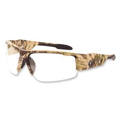 Ergodyne 52303 Skullerz Dagr Safety Glasses, Kryptek Highlander Nylon Impact Frame, Anti-Fog Clear, Ships in 1-3 Business Days EGO52303
