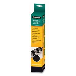 Fellowes 52370 Plastic Comb Bindings, 1/4" Diameter, 20 Sheet Capacity, White, 100/Pack - Pack of 100 FEL52370