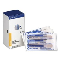 First Aid Only FAE3008 Knuckle Bandages, Individually Sterilized, 10/Box FAOFAE3008