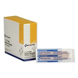 First Aid Only G-122 Fabric Bandages, 1 x 3, 100/Box - Box of 100 FAOG122