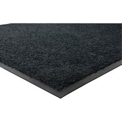 Genuine Joe 59464 Nylon & Rubber Nylon & Rubber Carpet Mat, 4' x 6', Black GJO59464