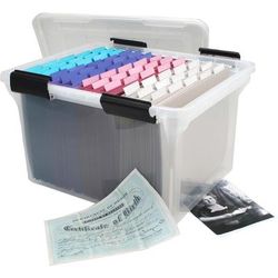 Iris 110600 Watertight Clear File Box IRS110600
