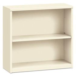 Hon S30ABCL Metal Bookcase, Two-Shelf, 34-1/2w x 12-5/8d x 29h, Putty HONS30ABCL